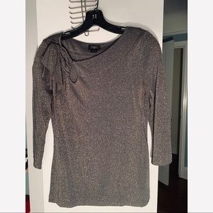 Anthropologie Deletta glittered top